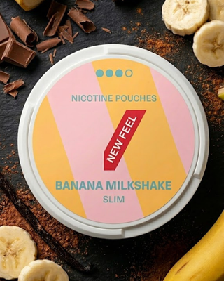 Pouches de Nicotina Banana Milkshake Strong