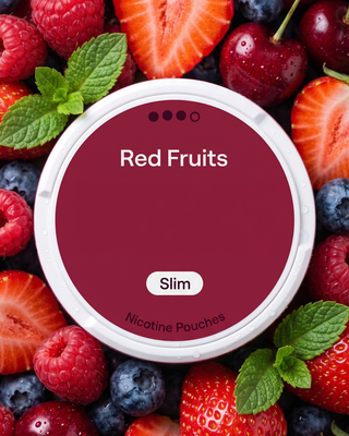 Pouches de Nicotina Red Fruits Strong