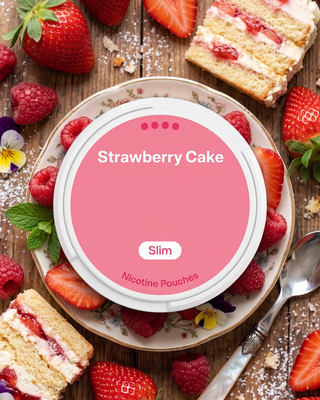 Pouches de Nicotina Strawberry Cake Strong