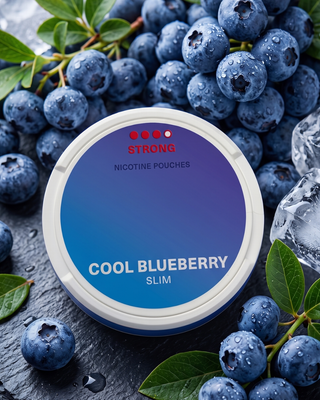 Pouches de Nicotina Cool Blueberry Strong