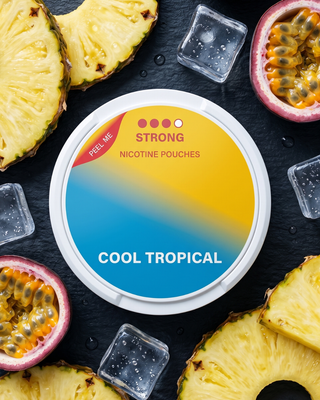 Pouches de Nicotina Cool Tropical (Abacaxi e Maracujá)