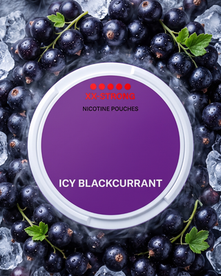 Pouches de Nicotina Icy Blackcurrant Extra Strong